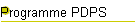 Programme PDPS
