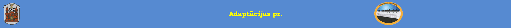 Adaptācijas pr.