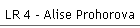 LR 4 - Alise Prohorova