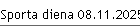 Sporta diena 08.11.2025
