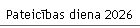 Pateicības diena 2026