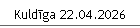 Kuldīga 22.04.2026