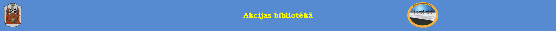 Akcijas bibliotēkā