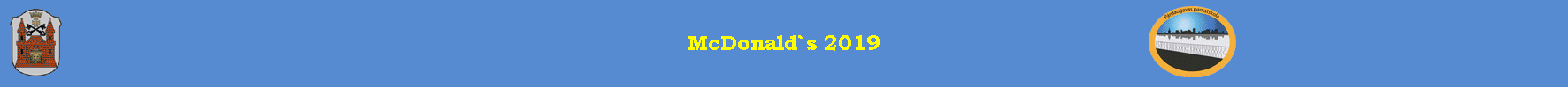 McDonald`s 2019