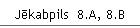 Jēkabpils  8.A, 8.B